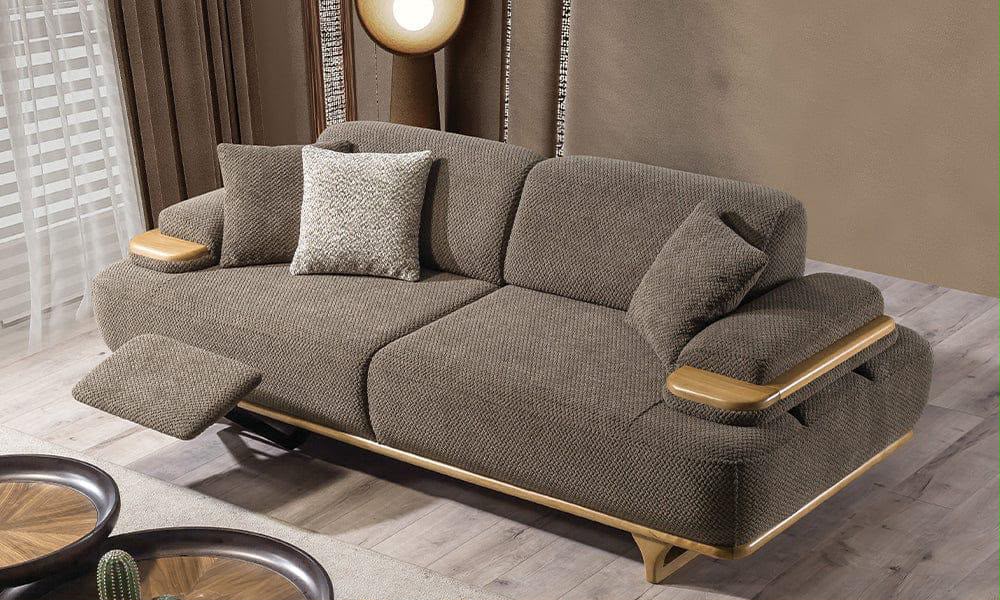 Milano Gold Relaxli Koltuk Takimi