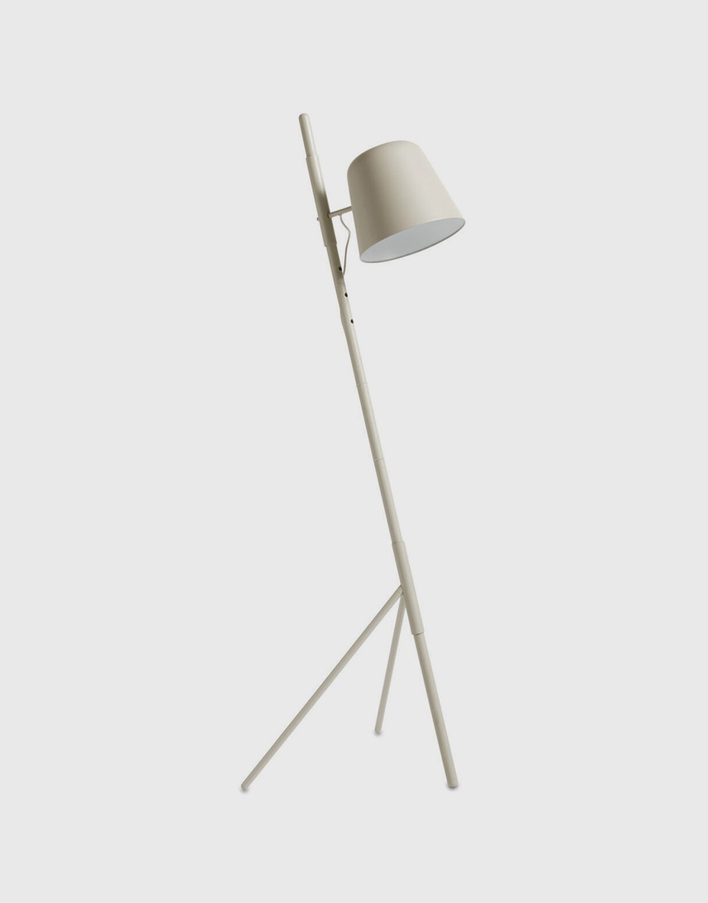 Led Adjustable Brass Floor Lamp - Görsel 3